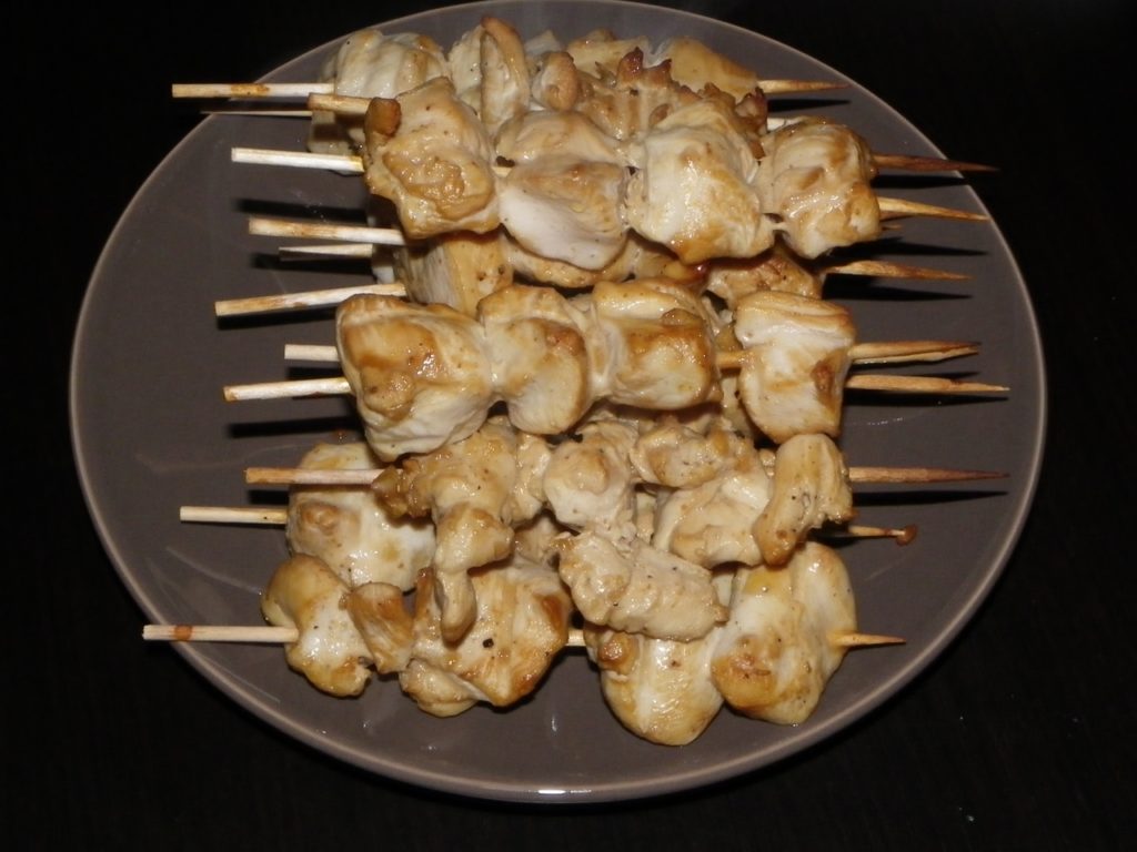 Brochettes de poulet yakitori